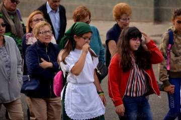 Procesión religiosa por el Valle de Jinámar-Telde (Foto F.J. Santana)